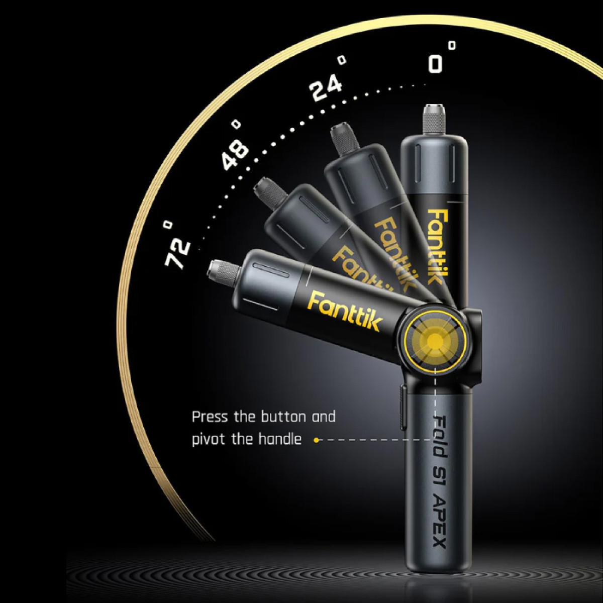 fontaine デックセット Fanttik Fold S1 APEX Deluxe Cordless Screwdriver